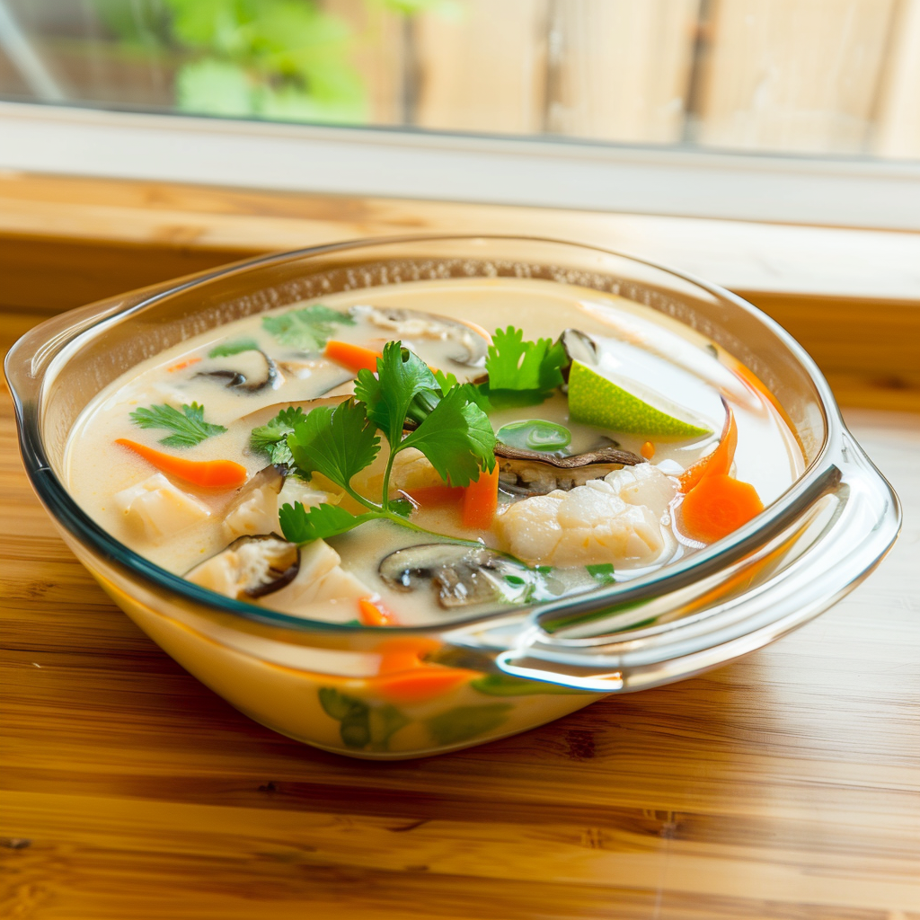 Cabillaud Tom Kha Gaï