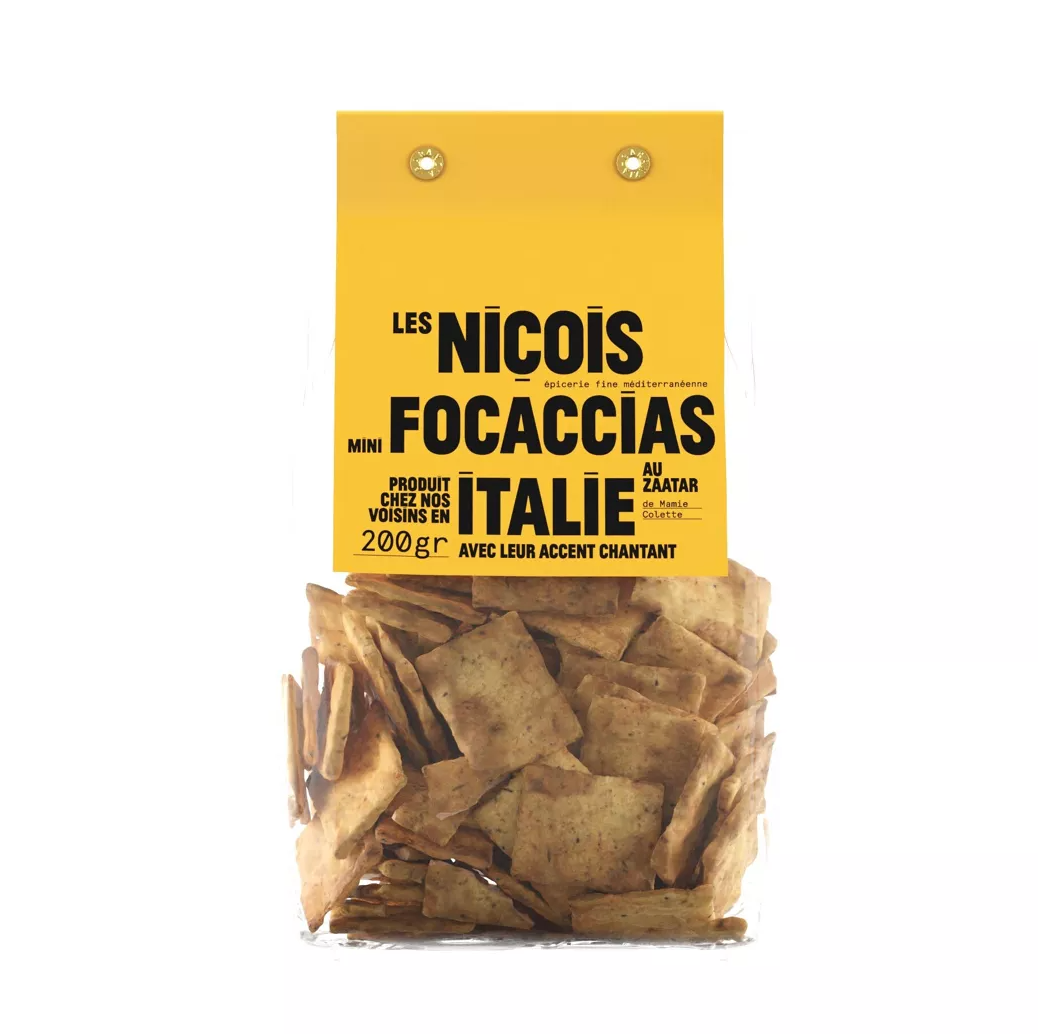 Mini-focaccias au zaatar