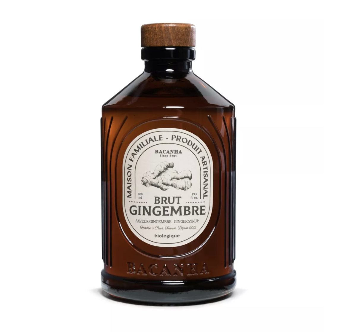 Sirop brut de gingembre Bio