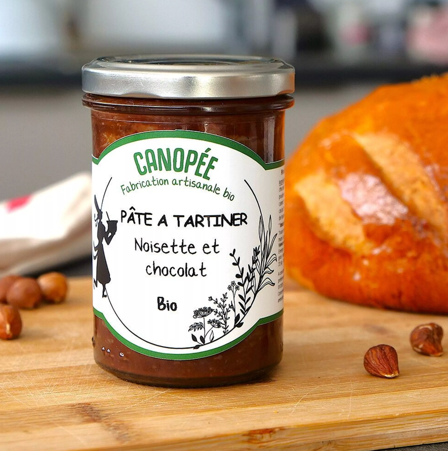 Pâte à tartiner choco-noisettes