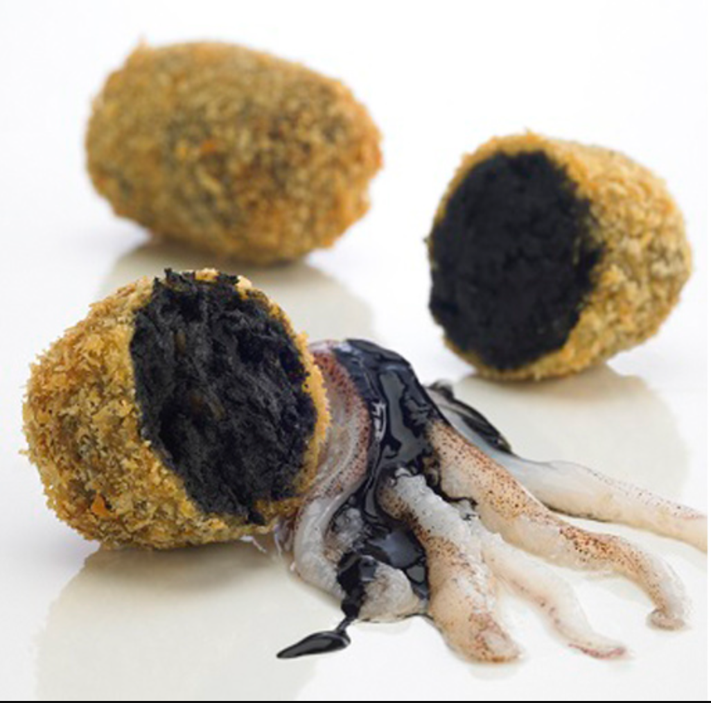 Croquettes Chipiron À L'Encre