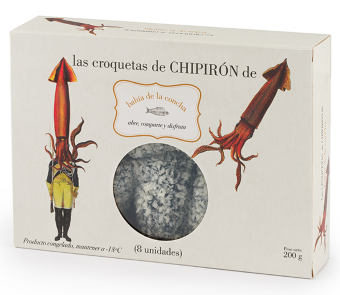 Croquettes Chipiron À L'Encre