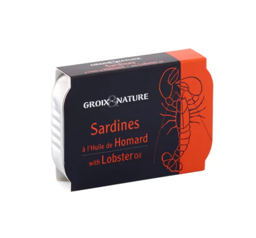 Sardines à l'huile de homard