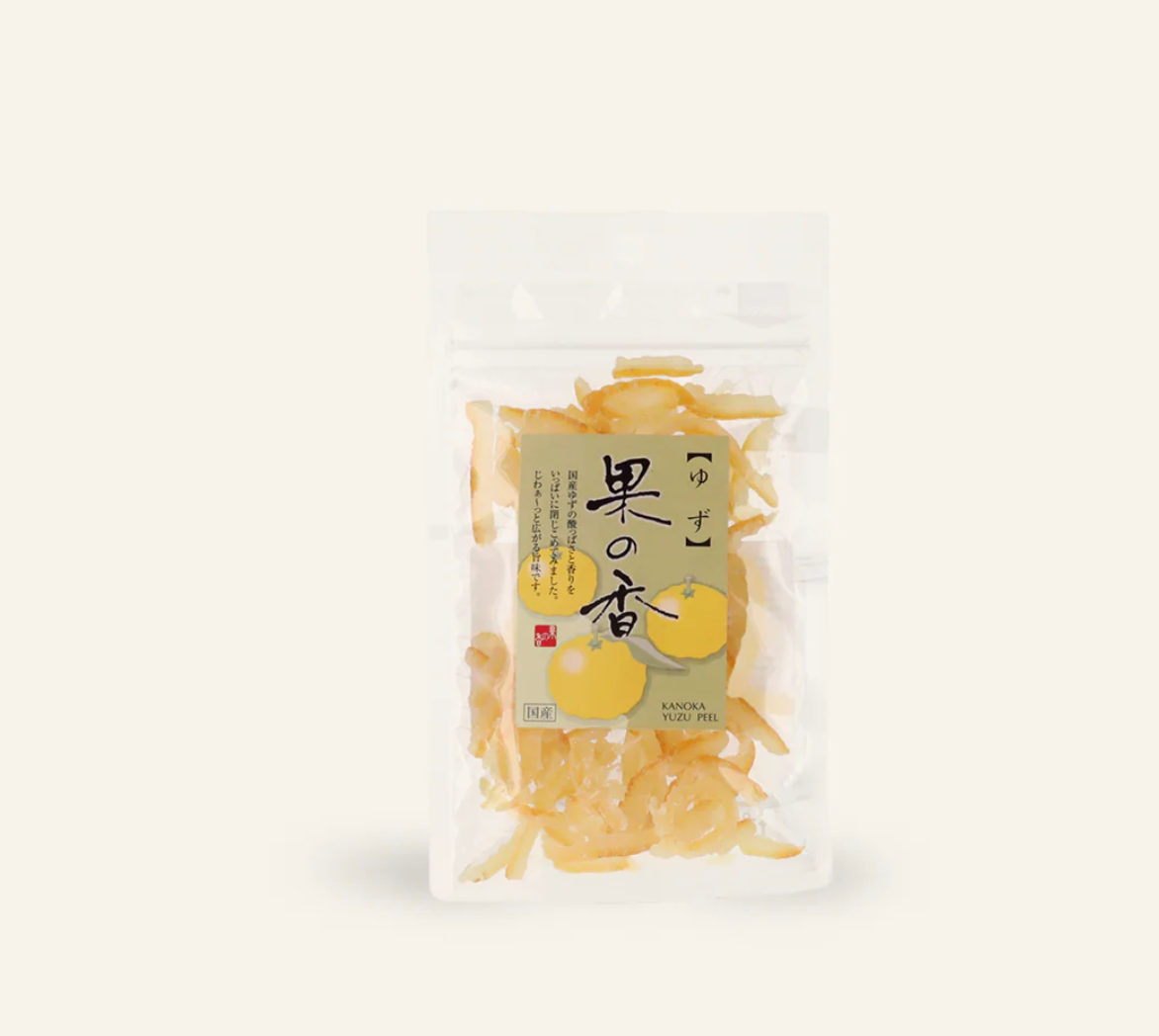 Ecorces de yuzu sucrées 30g