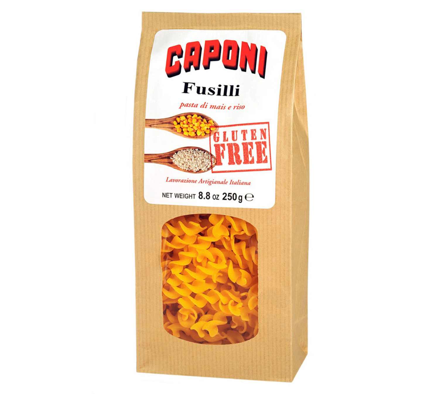 Fusilli Caponi 250gr -Sans Gluten