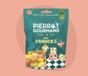 Bonbons Cubicks sachet refermable 100g