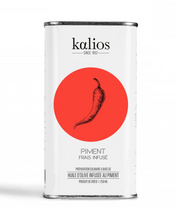 Huile d'olive pimentée