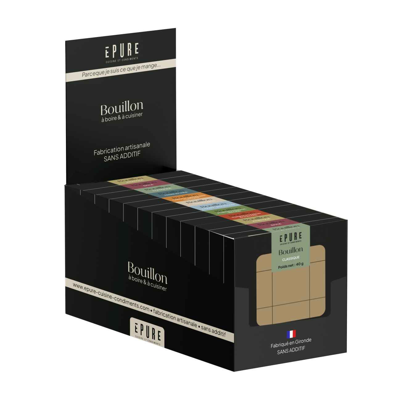 Cubes de bouillon BIO