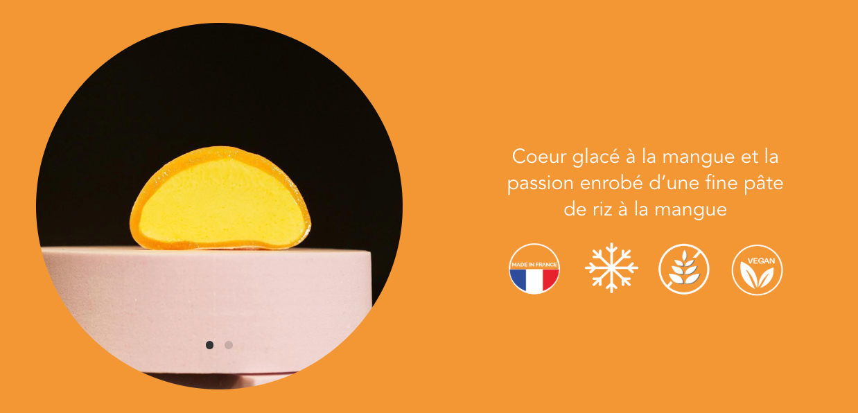 Mochis Glacés mangue passion