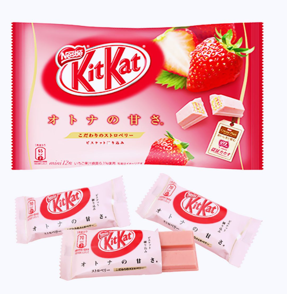 MINI Kit Kat Fraise