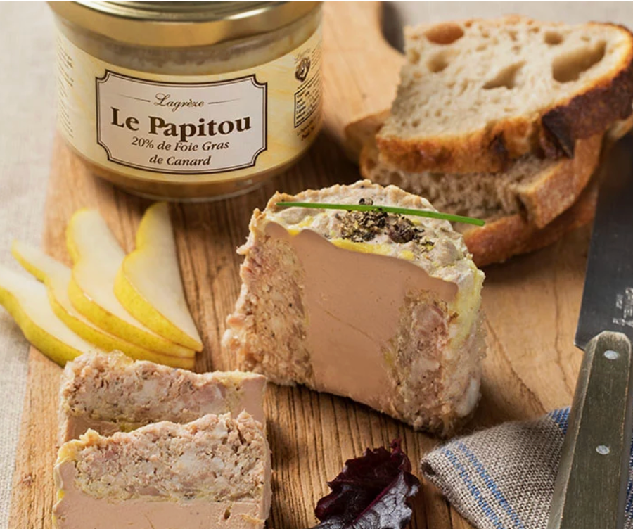 Papitou au foie gras