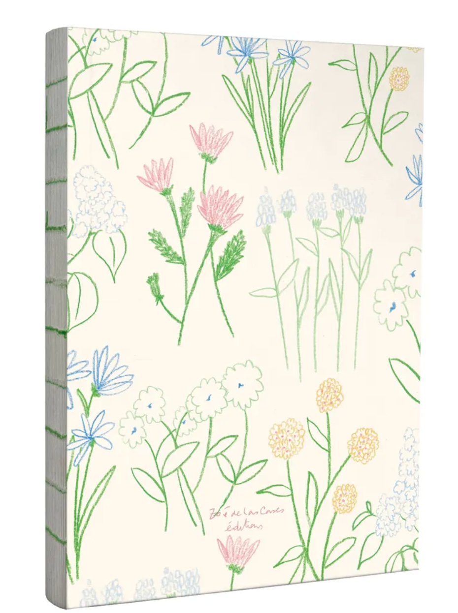 Grand cahier fleurs