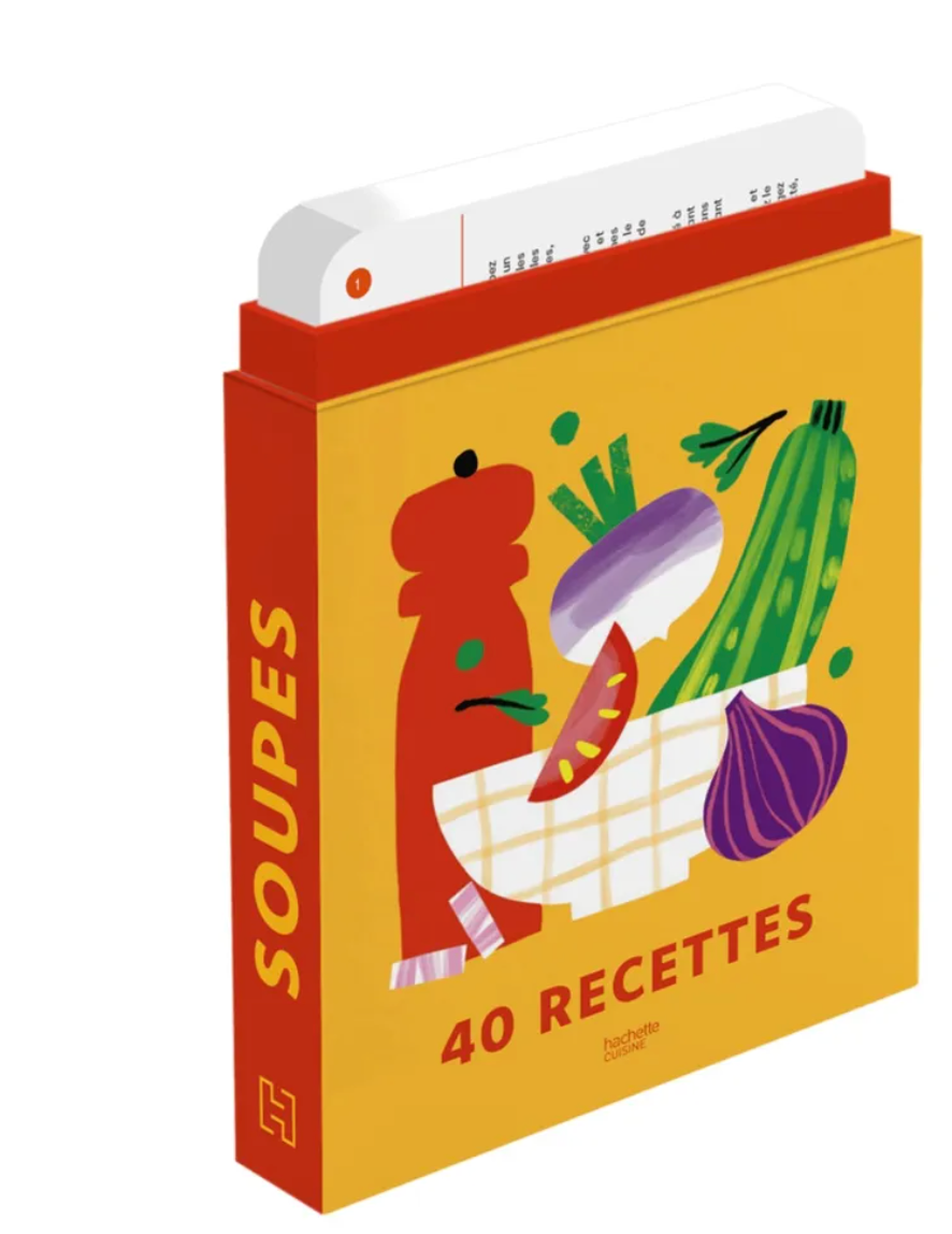 Coffret fiche -  Soupes
