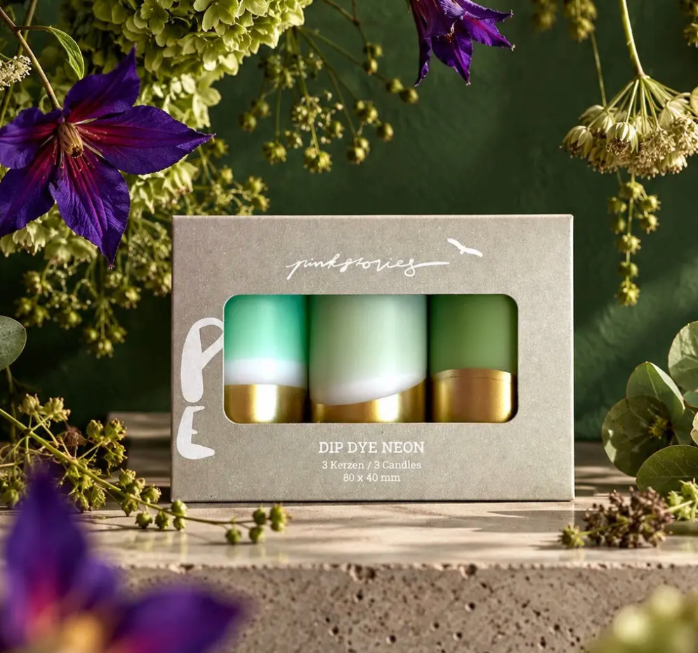 3 Bougies mini pilier