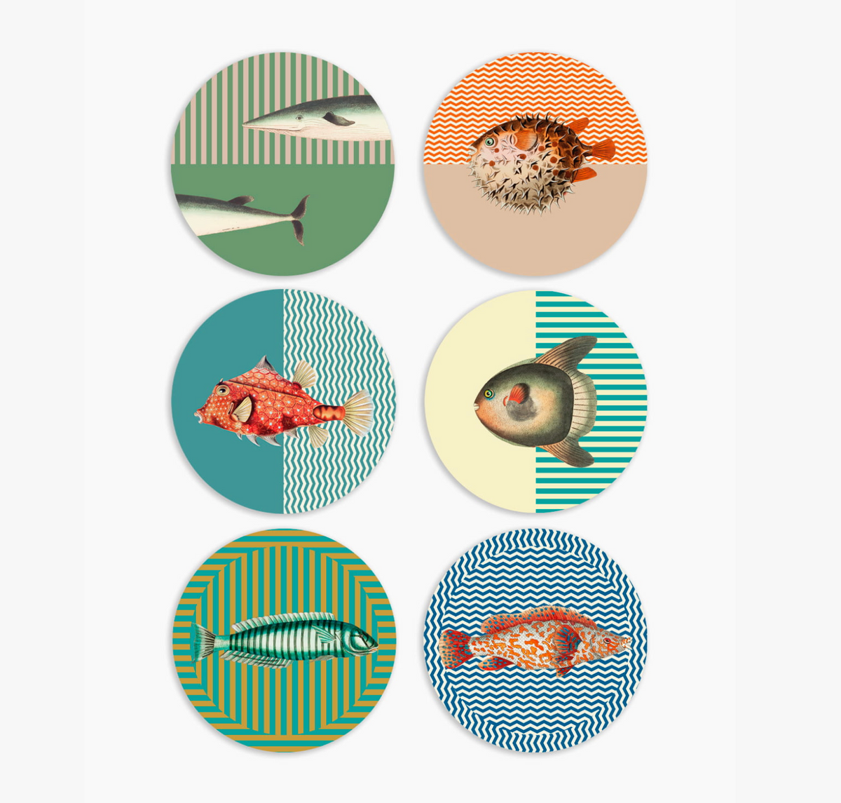 6 sets de table Marea