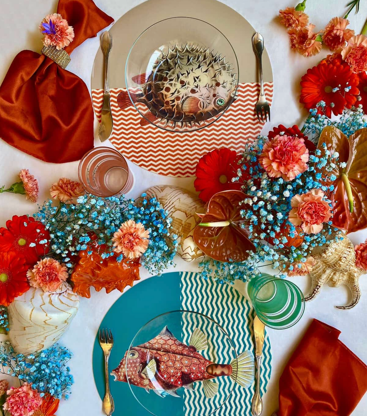6 sets de table Marea