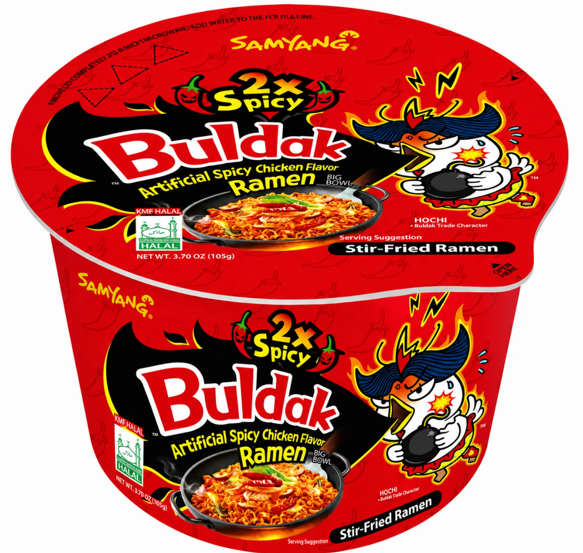 Buldak Poulet Extra Spicy