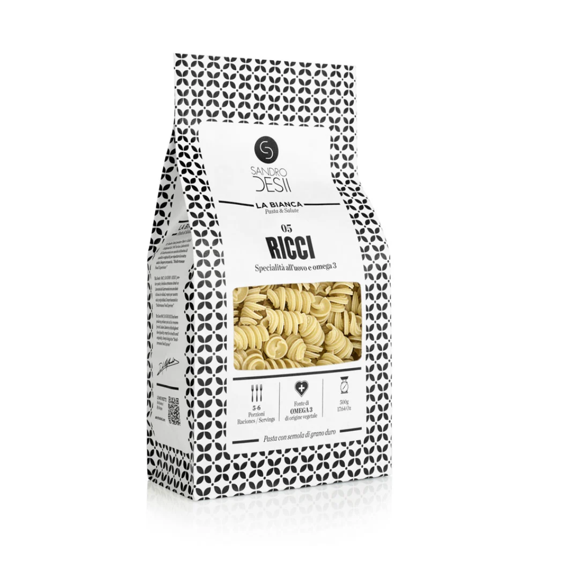 Fusilli Ricci Pates Seches Ble Dur 500G