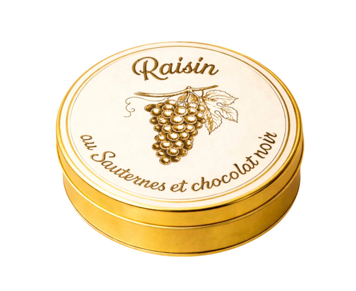 Raisin au Sauternes et chocolat noir