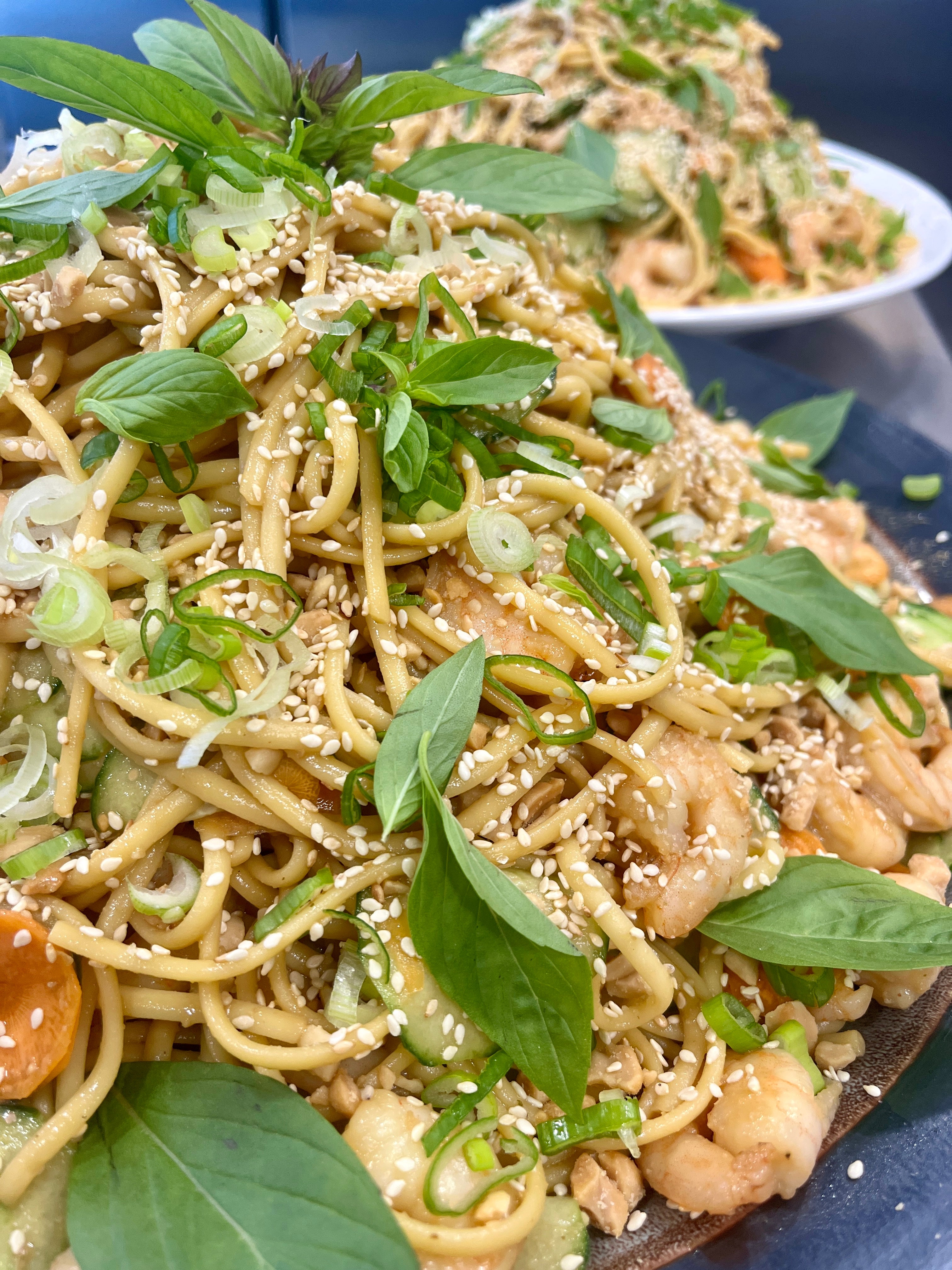 Shrimp noodles