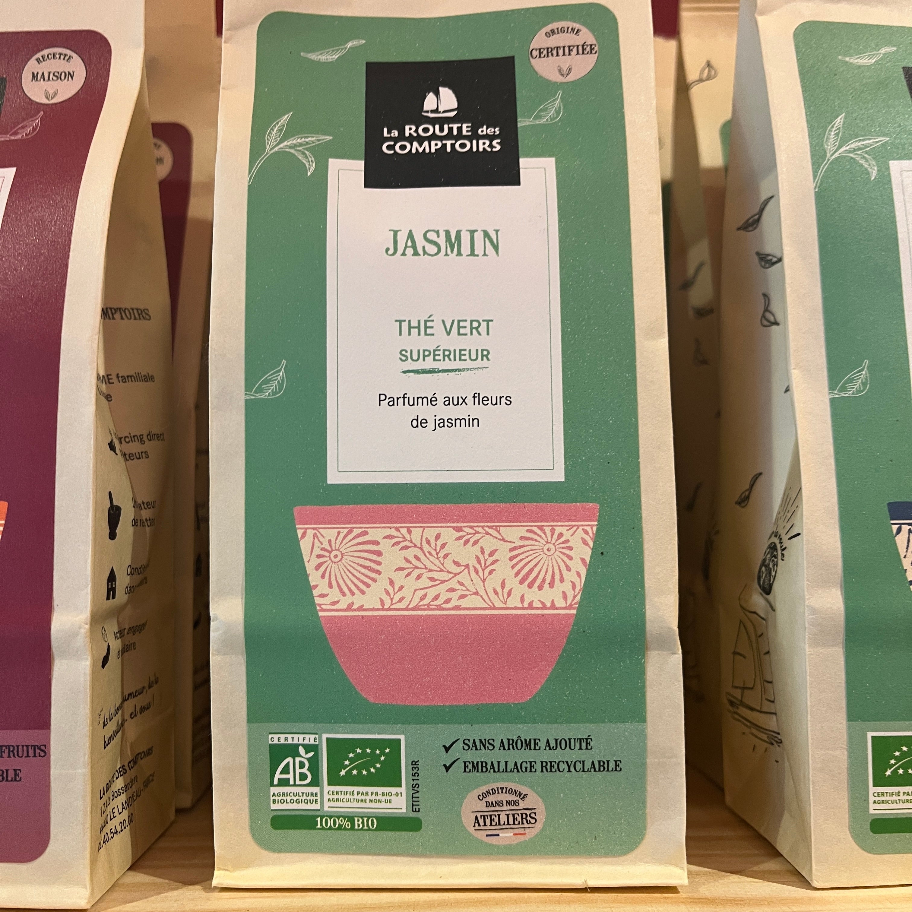 Thé vert Jasmin Vrac