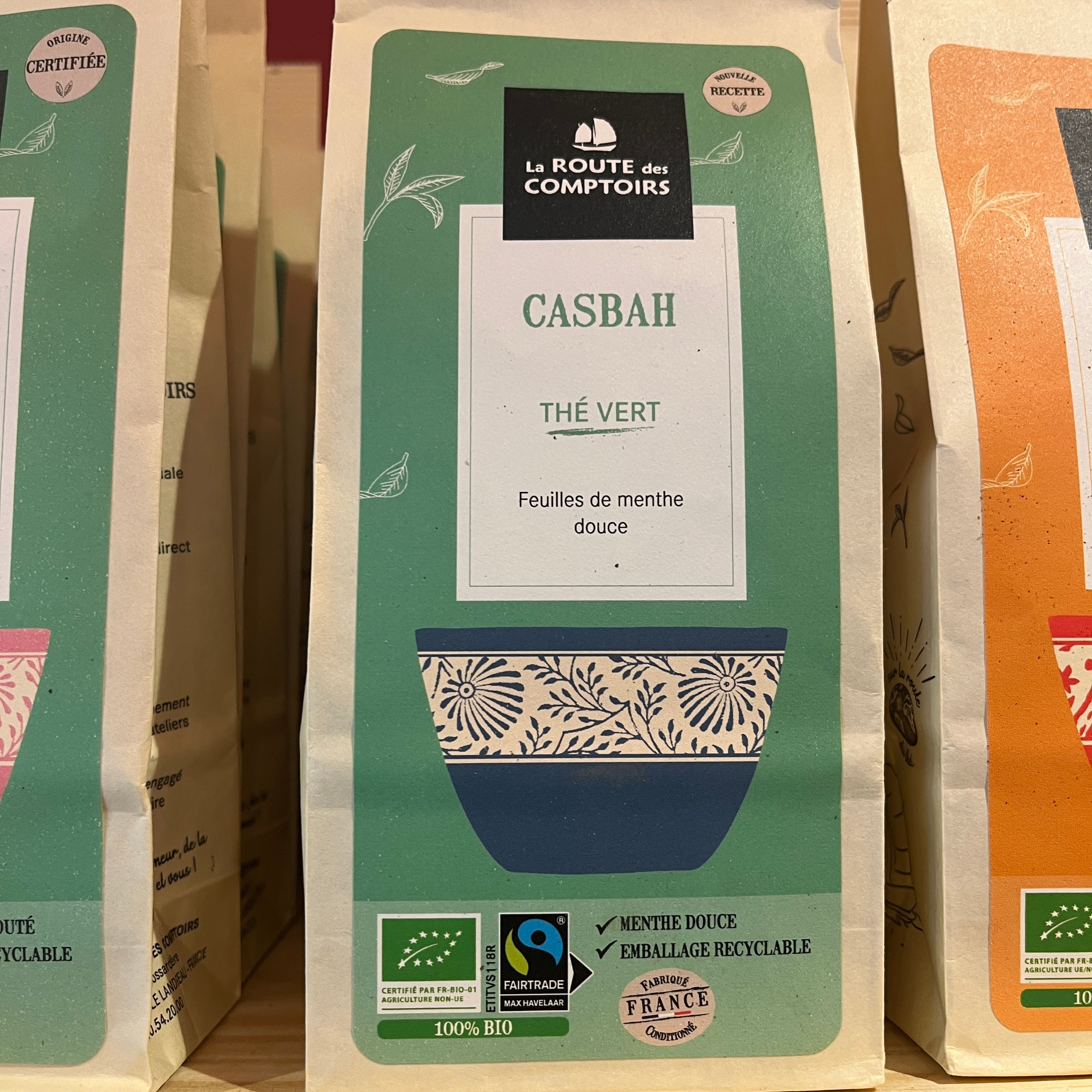 Thé vert Menthe Casbah vrac