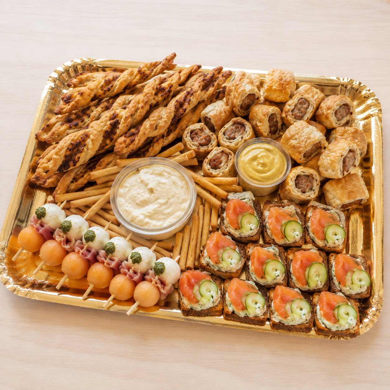 Plateau apéritif  "L'INTEMPOREL" 13€/p