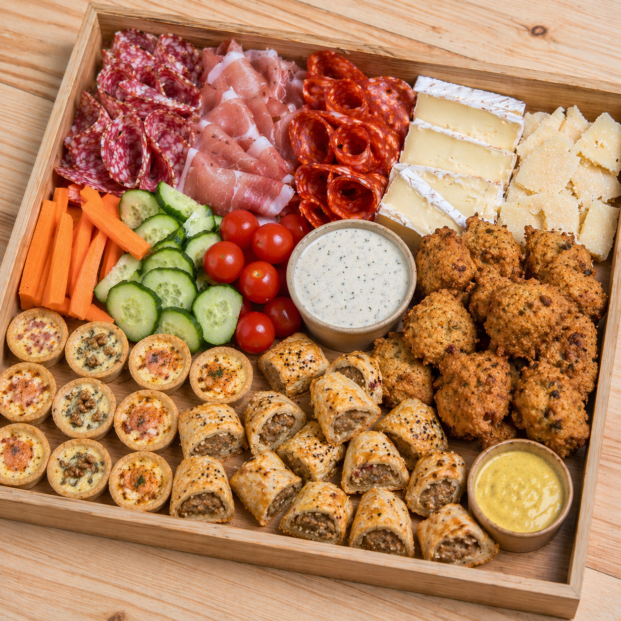 Plateau apéritif  "festif" 16€/p