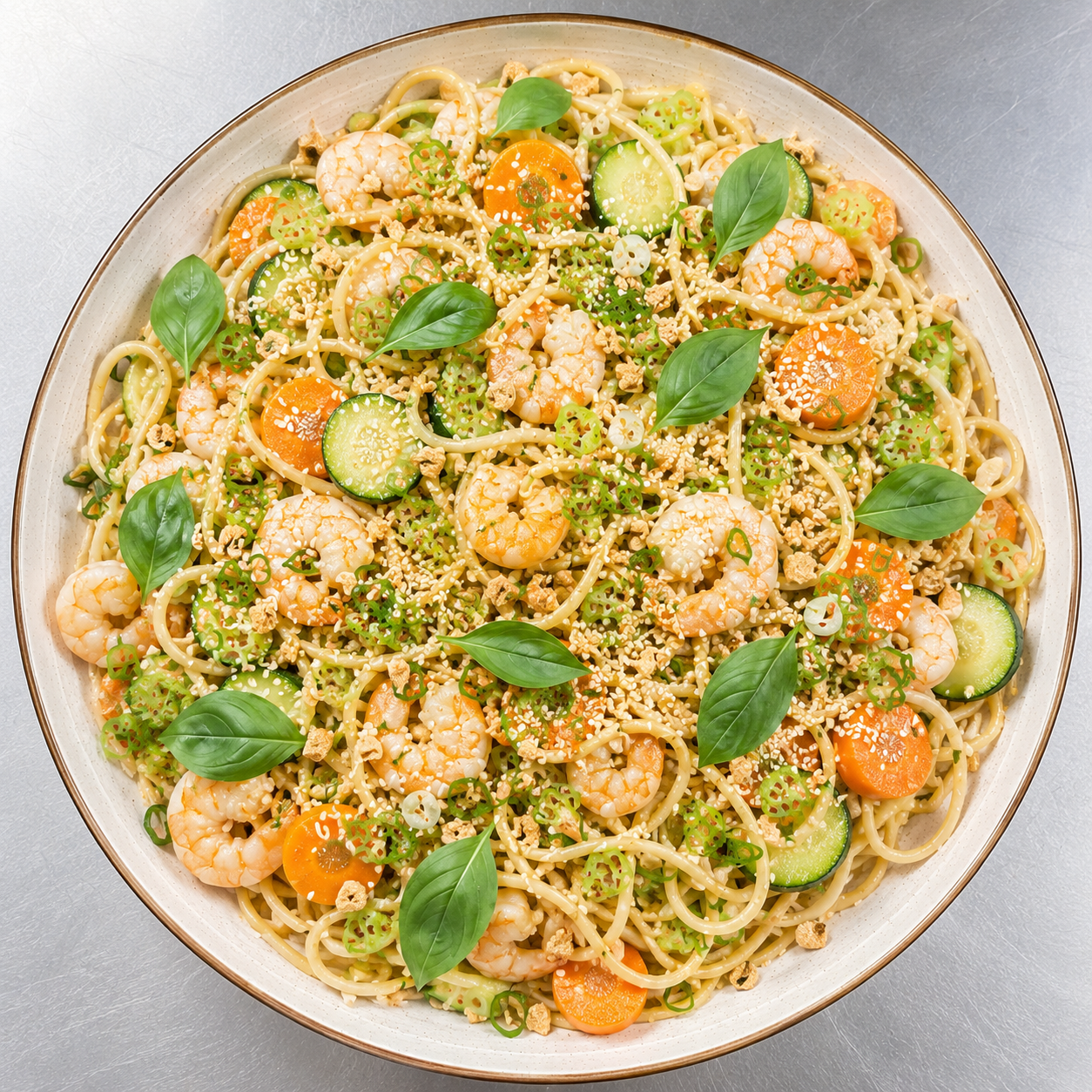 Shrimp noodles