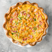 Quiche jambon truffé & comté