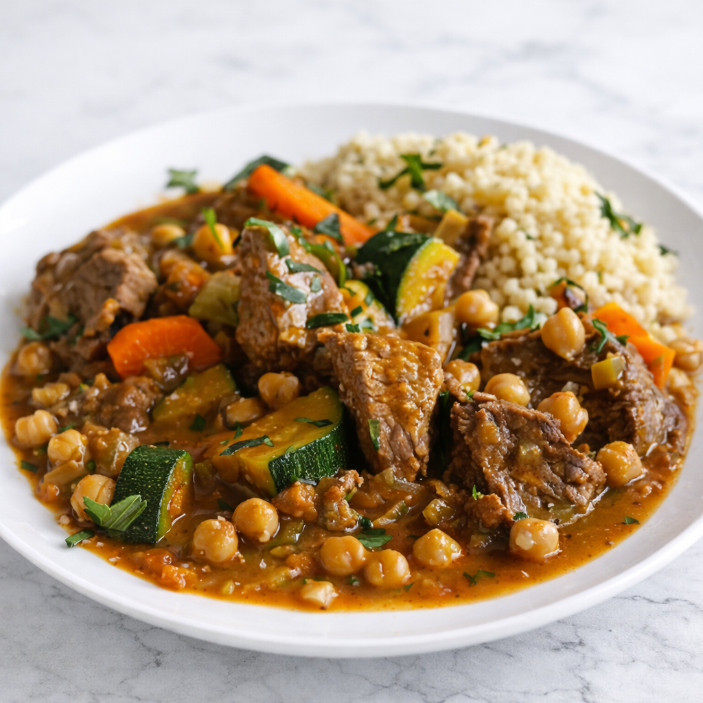 Couscous à l'agneau
